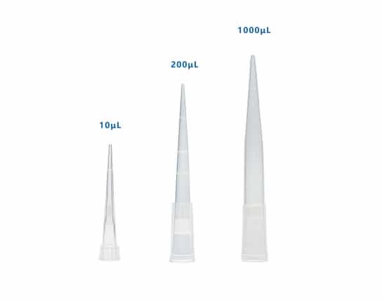 · Match hand-held pipettes